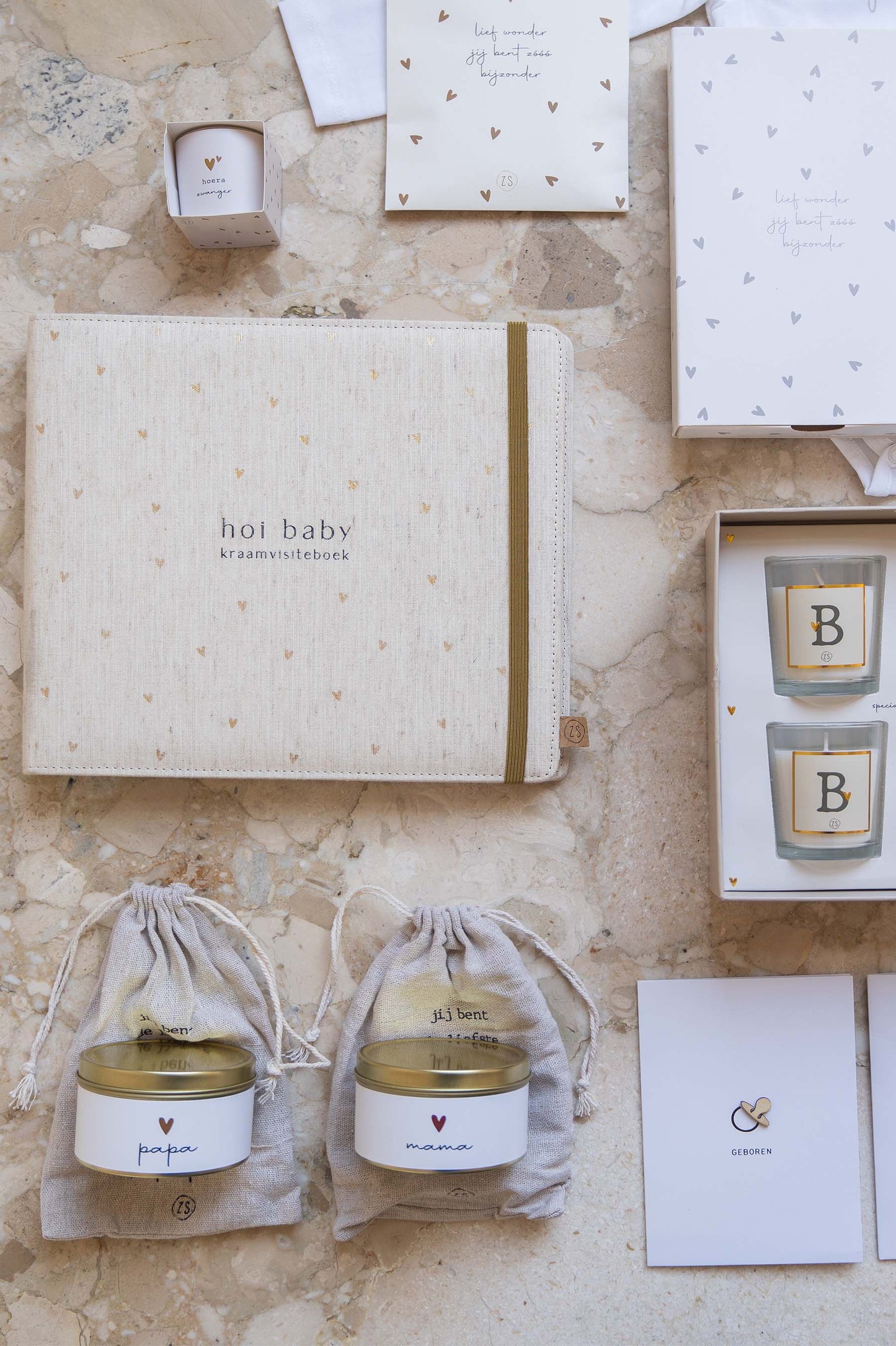 Zusss geurkaars in katoenen zakje mama
