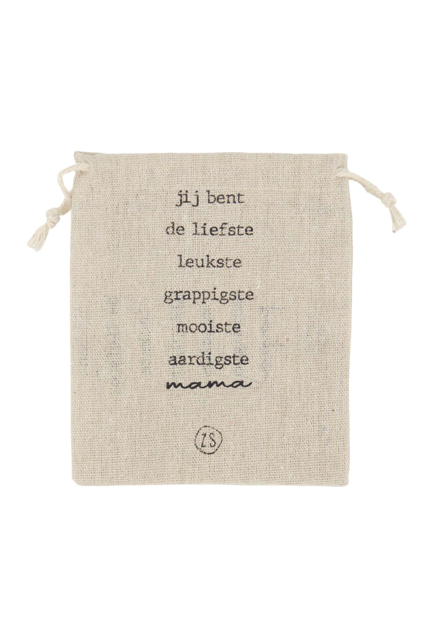 Zusss geurkaars in katoenen zakje mama