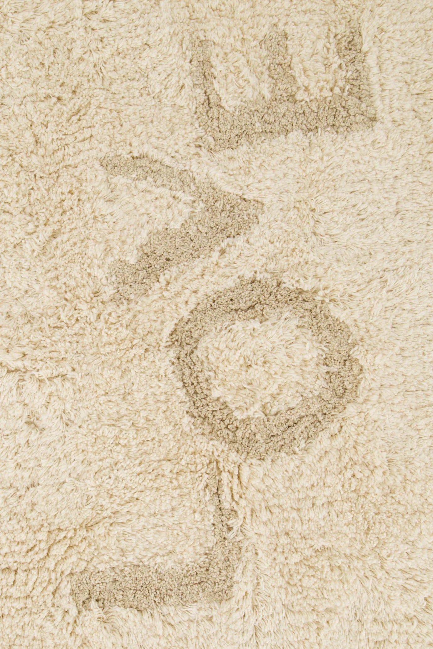 Zusss badmat love hartje - off white