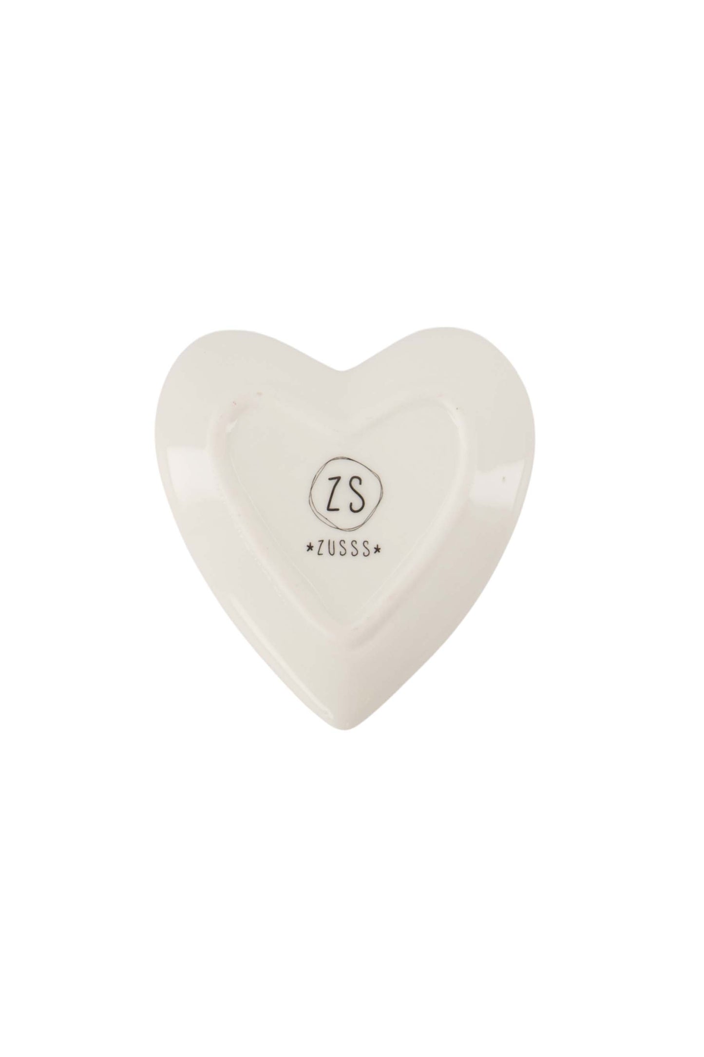 Zusss schaaltje hartvorm Ø11,5cm - Beige
