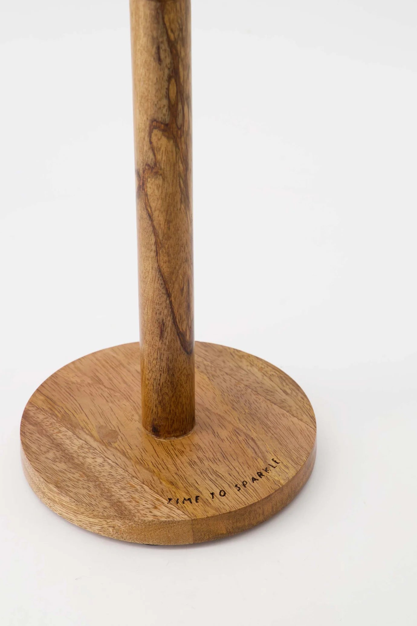 Zusss keukenrolhouder hout hartje - Naturel