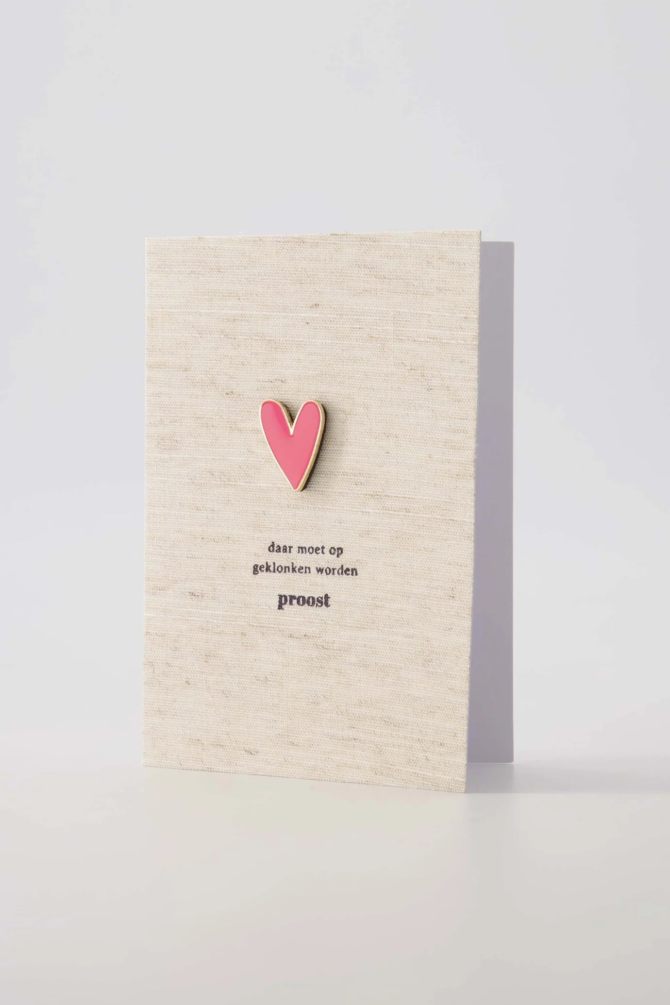 Zusss Wenskaart broche daar moet op gedronken worden
