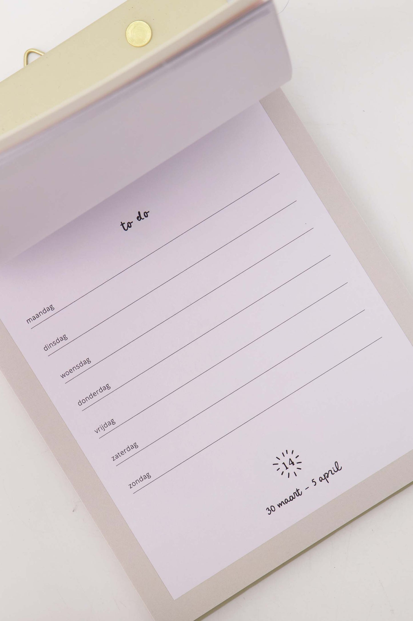 Scheurkalender make it happy - Multicolor