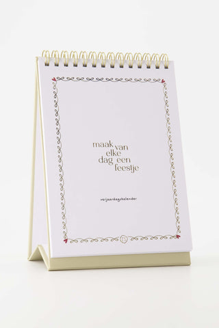 Verjaardagskalender - Zandkleur