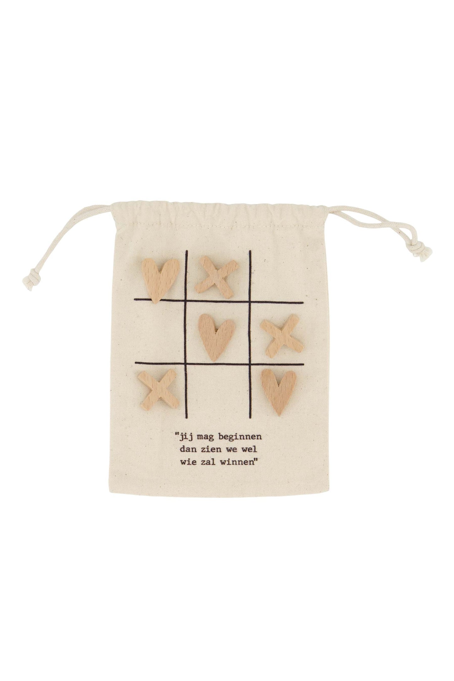 Zusss houten spelletje boter kaas en eieren