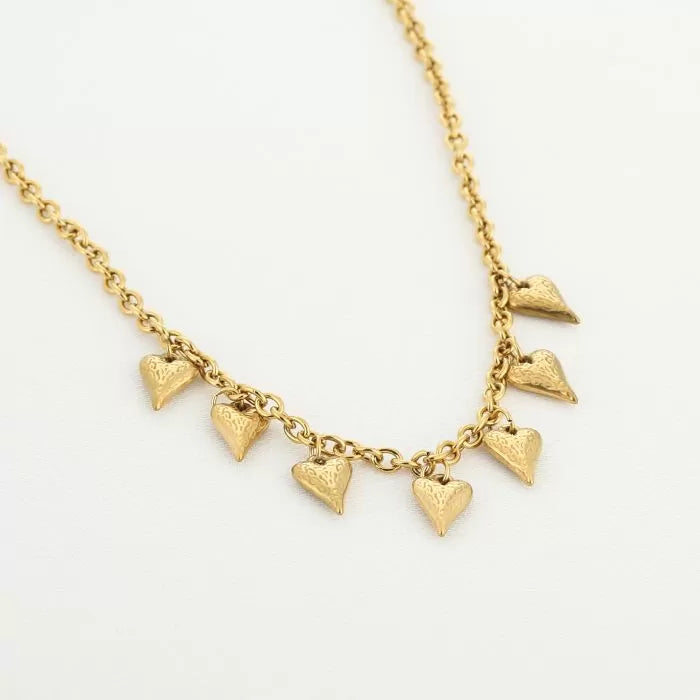 Bedel ketting hartjes
