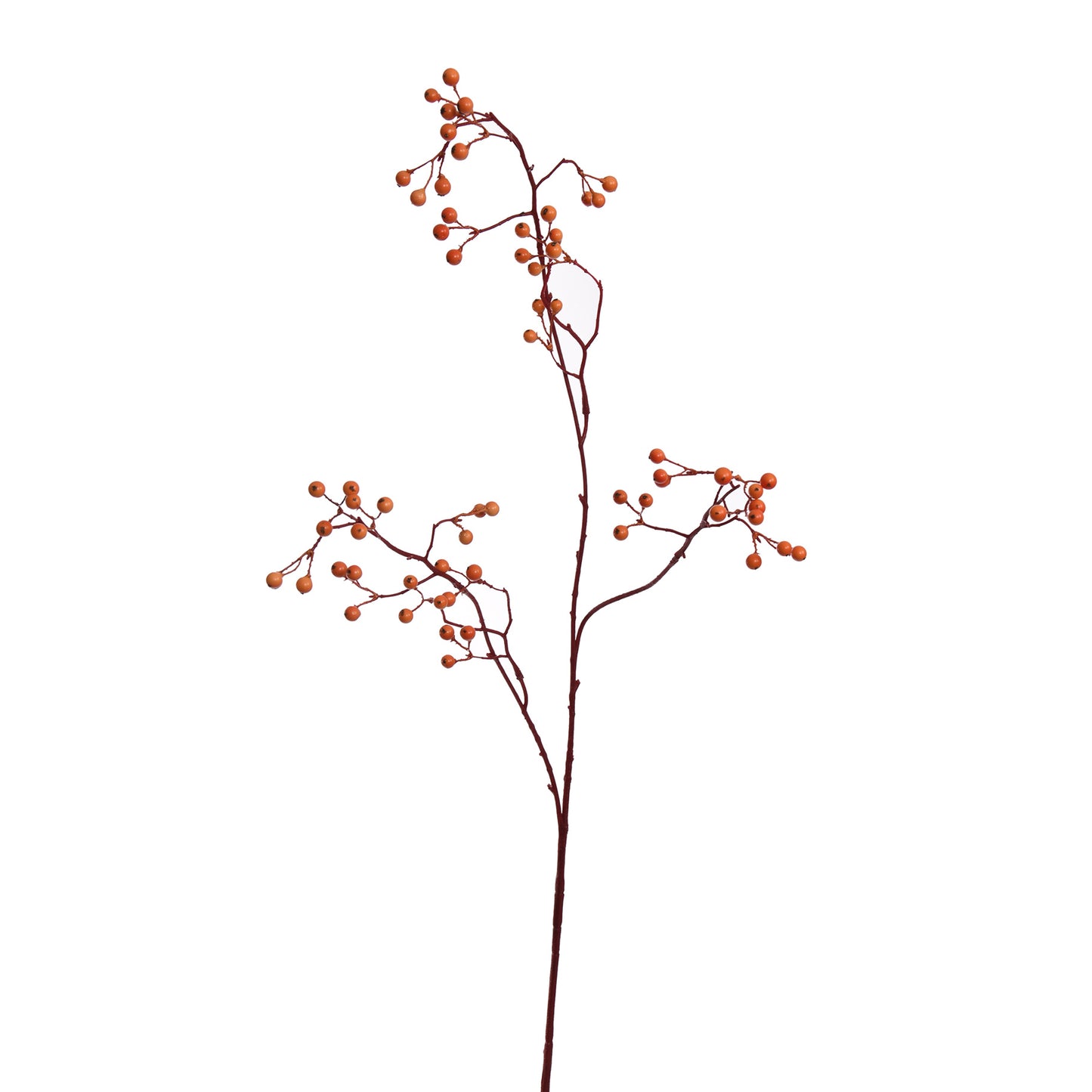 ELEGANT BERRY BRANCH 95CM ORANGE