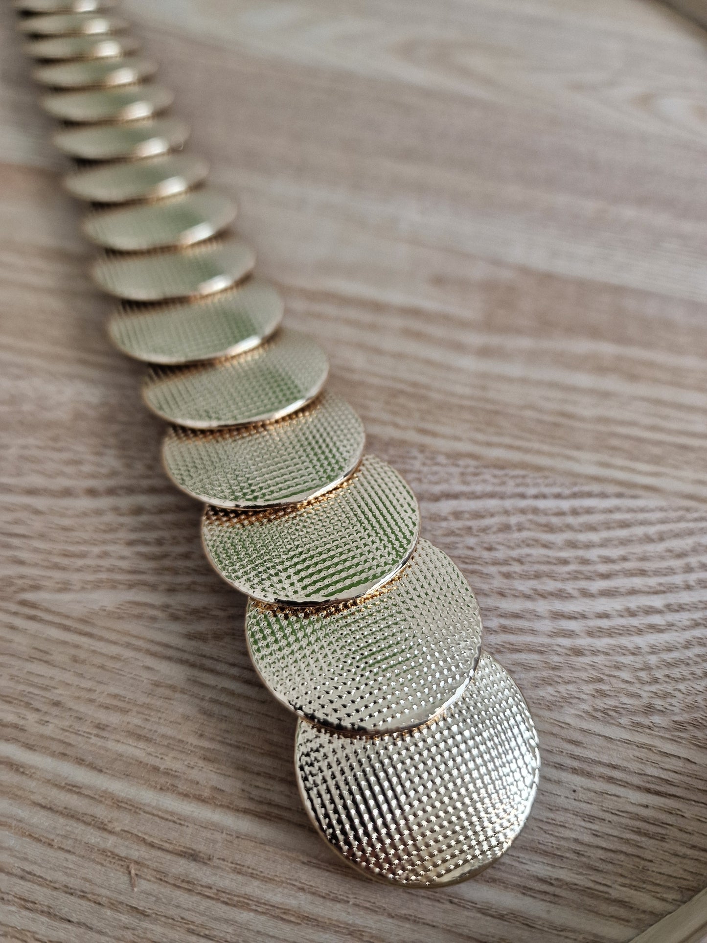 Elastische riem Isabelle - Goud