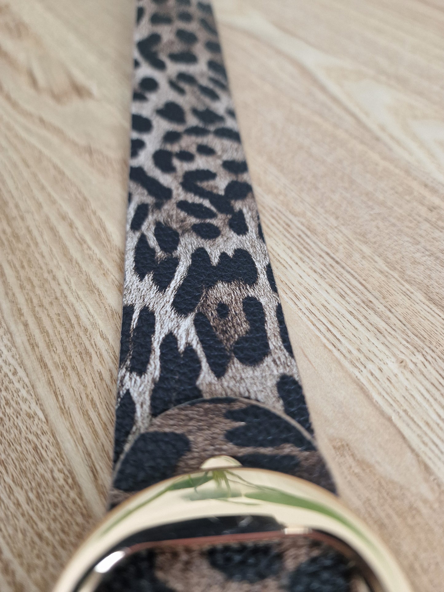 Panter motief riem