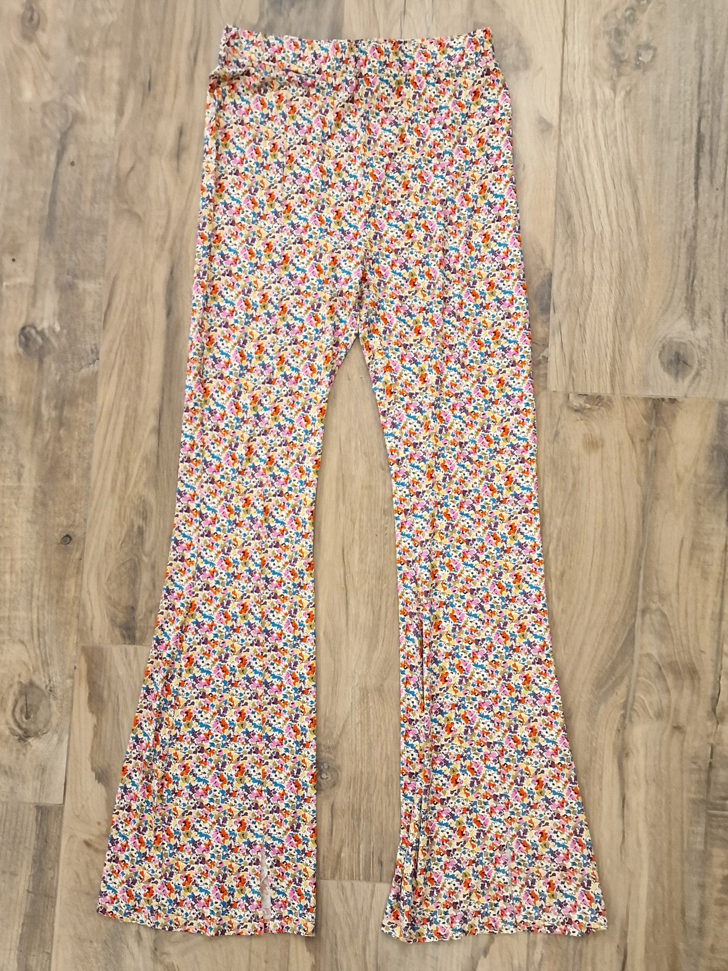 Fluresk broek Izza - Kleurenmix Zand