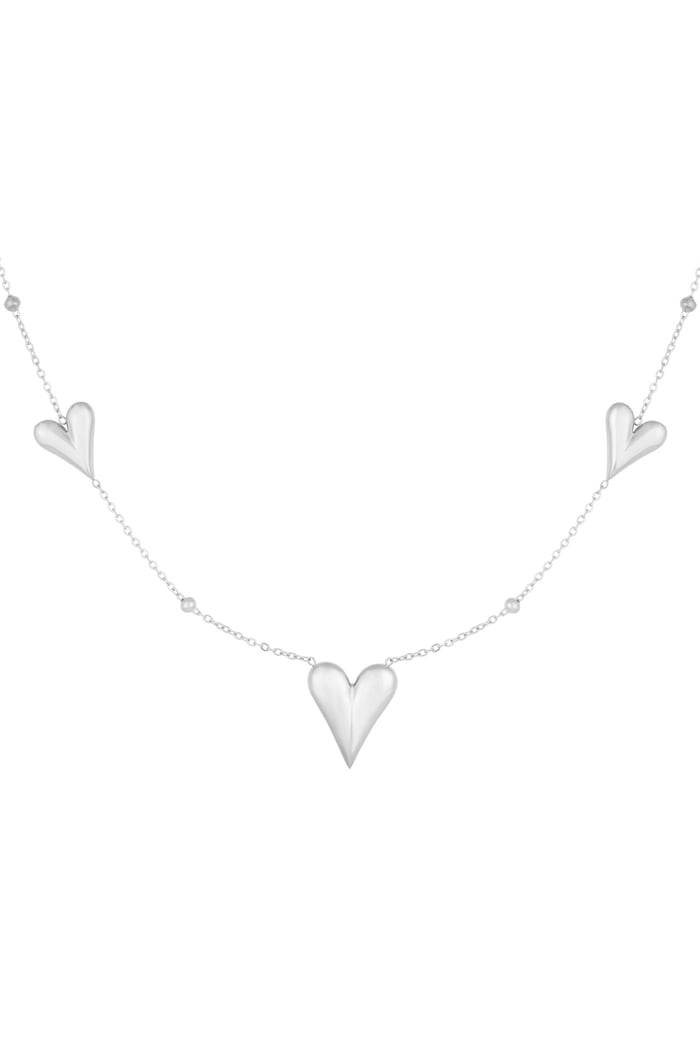 All the Love For You ketting - Zilver