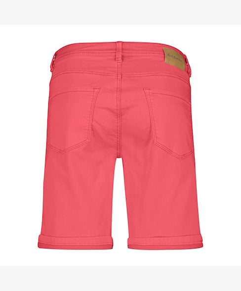 Relax short jog Red button- coral