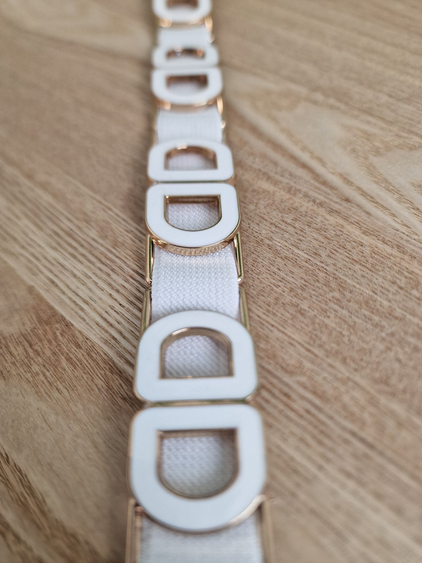 Elastische riem Sam - Wit