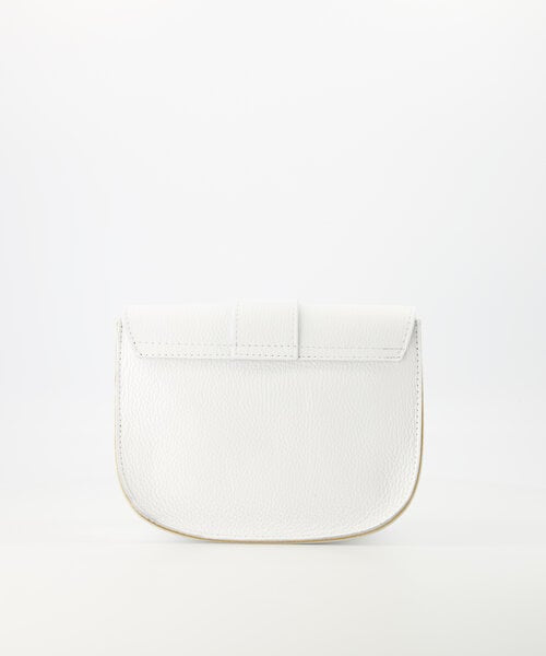 Maan classic grain crossbody - Wit