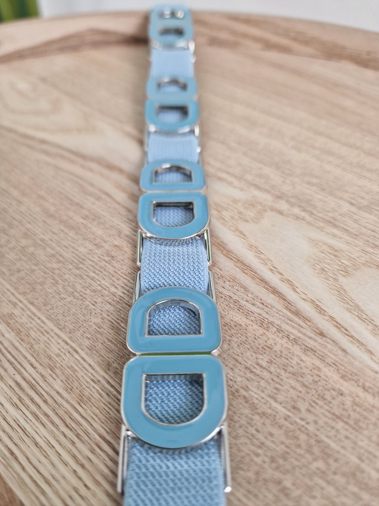 Elastische riem Sam - Licht blauw