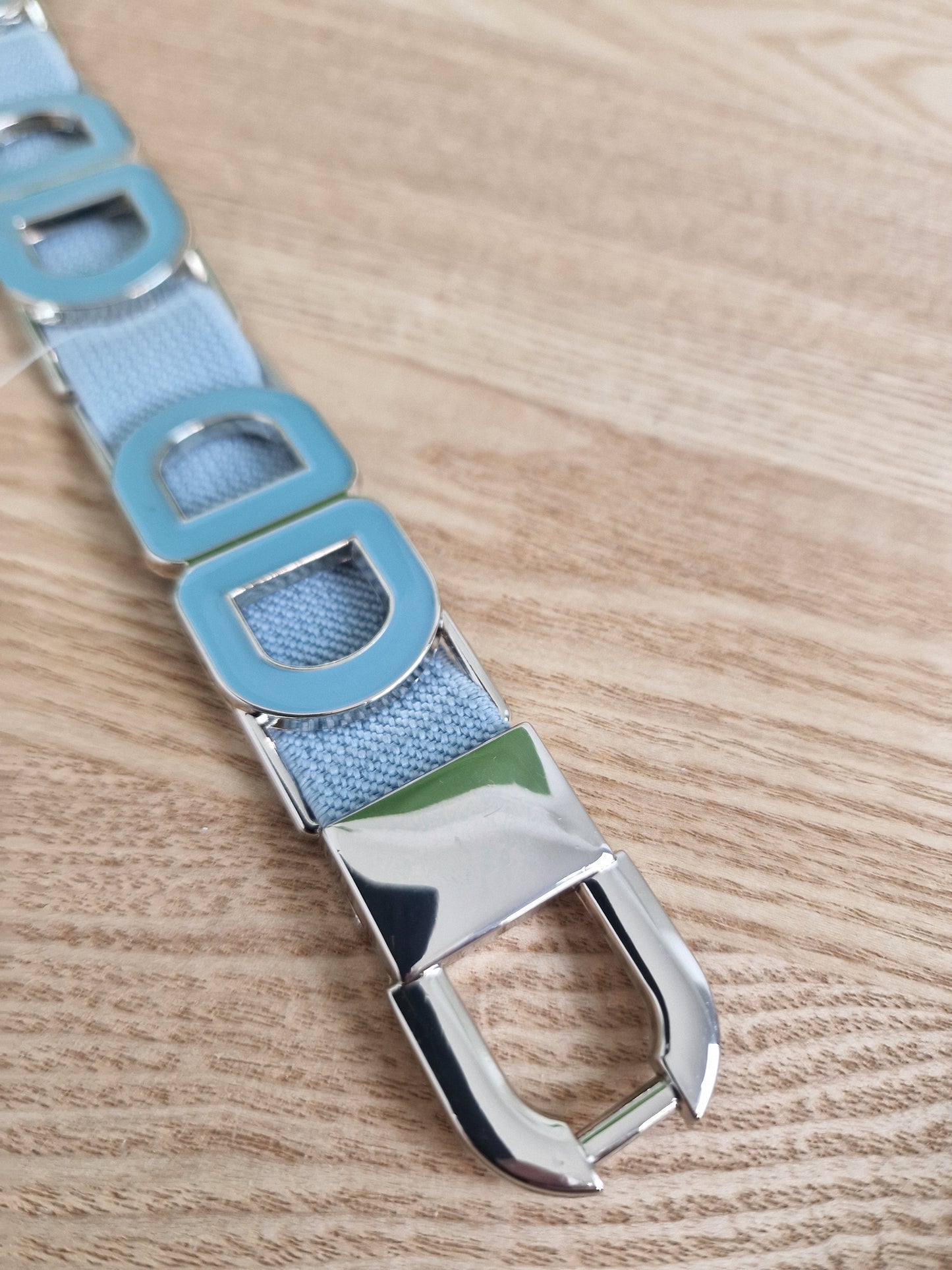 Elastische riem Sam - Licht blauw