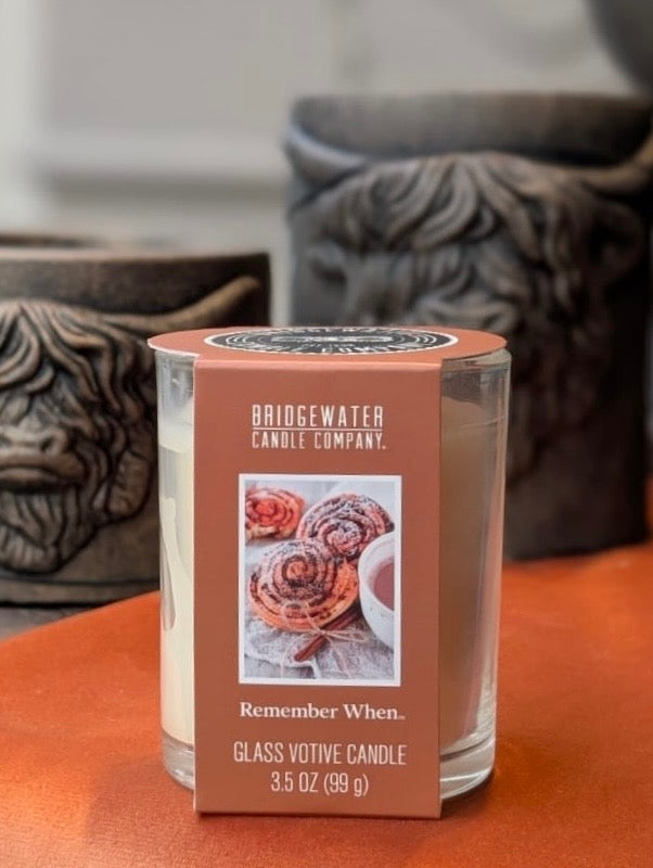 Bridgewater Votief Kaars in Glas Remember When