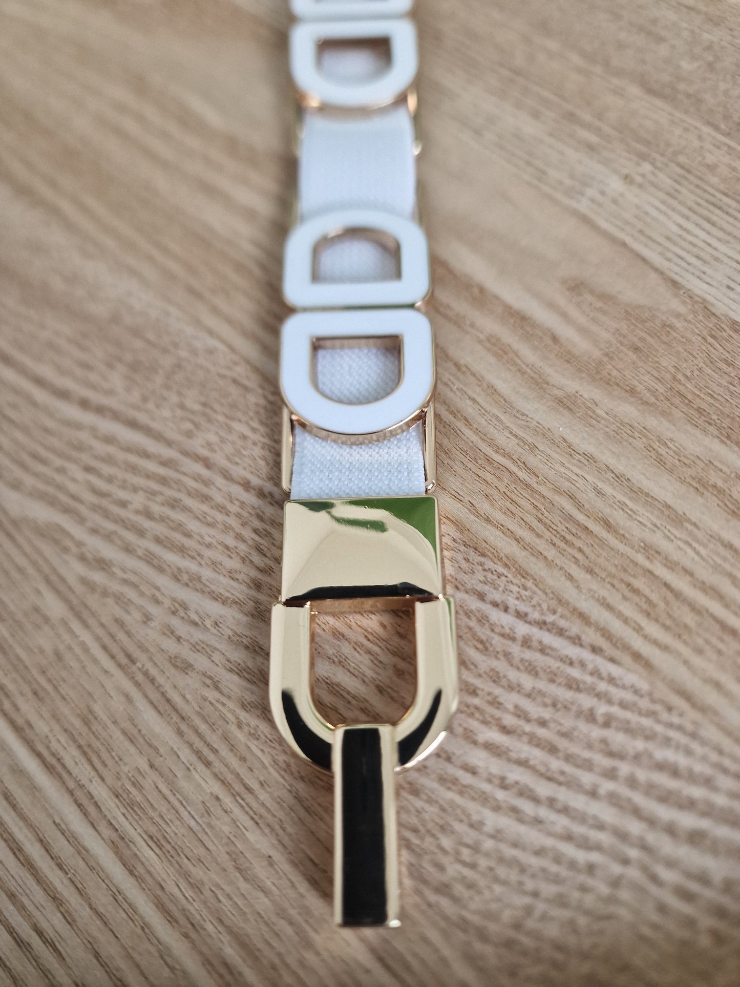 Elastische riem Sam - Wit