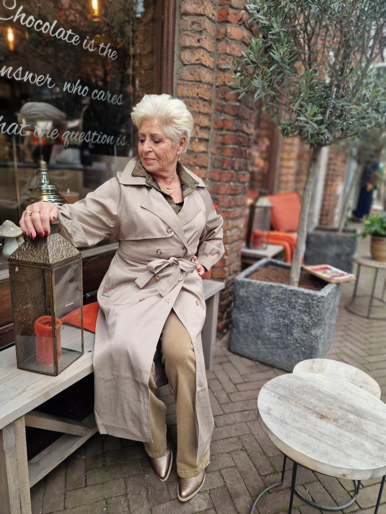 Trenchcoat Demi - Taupe