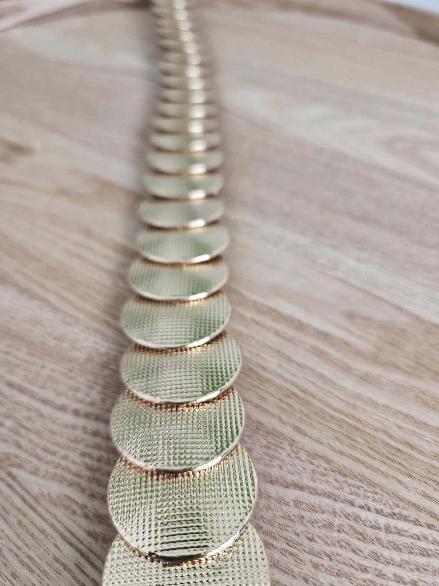 Elastische riem Isabelle - Goud