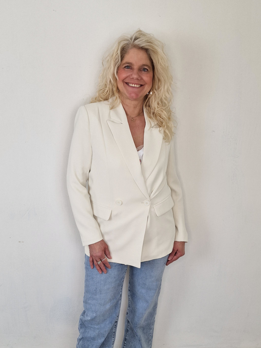 Karin blazer - Ecru