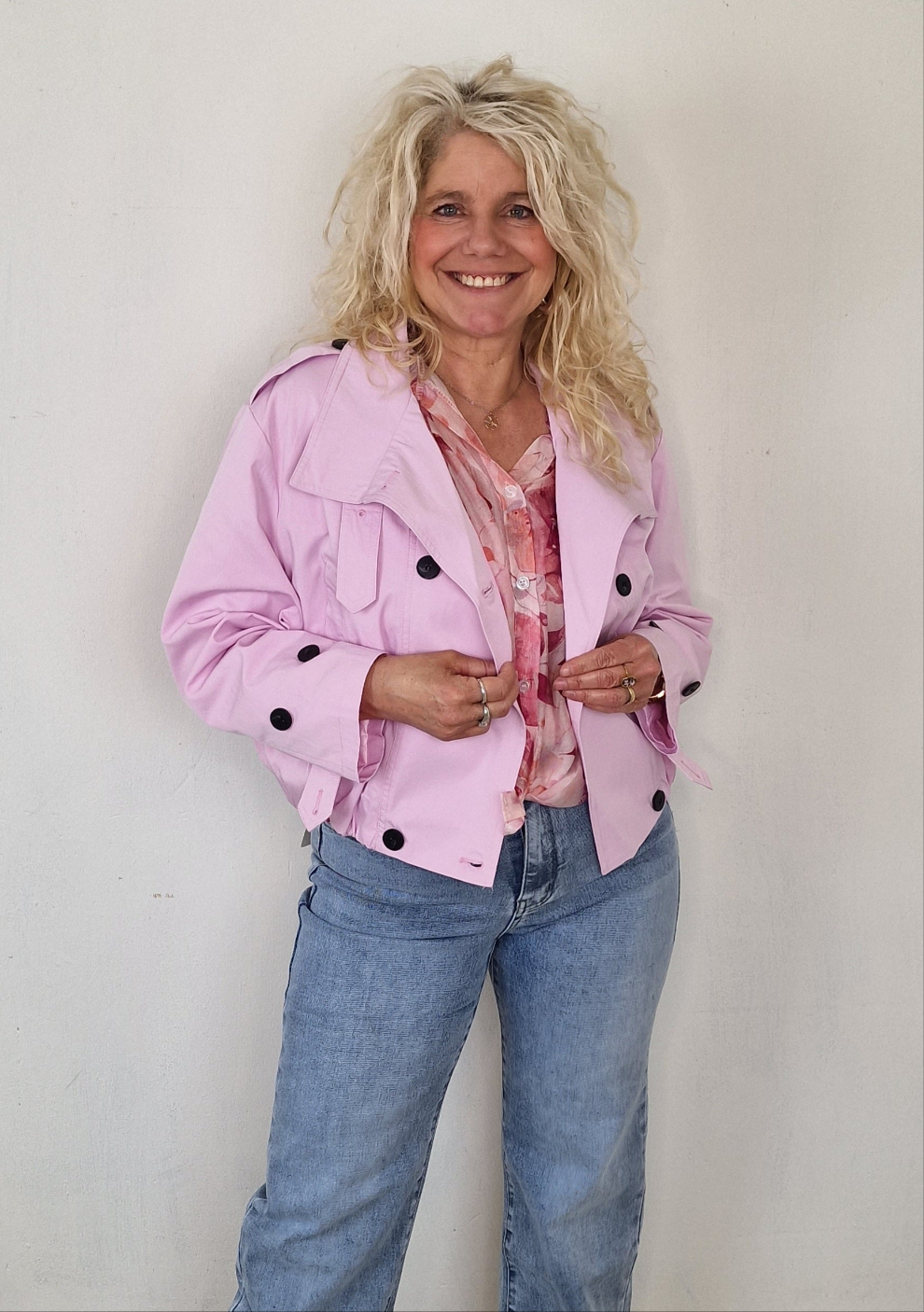 Barbara jacket - Roze
