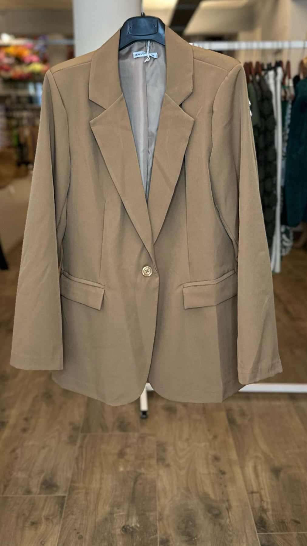 Bianca blazer- Cognac