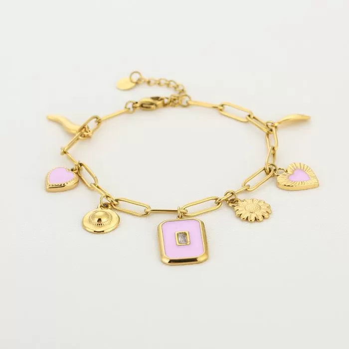 Starry armband - Roze Goud