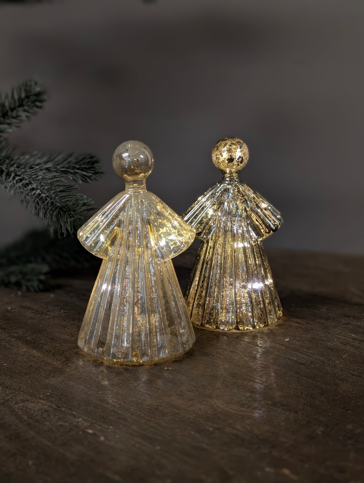 Led engel glas 8x13 - Champagne