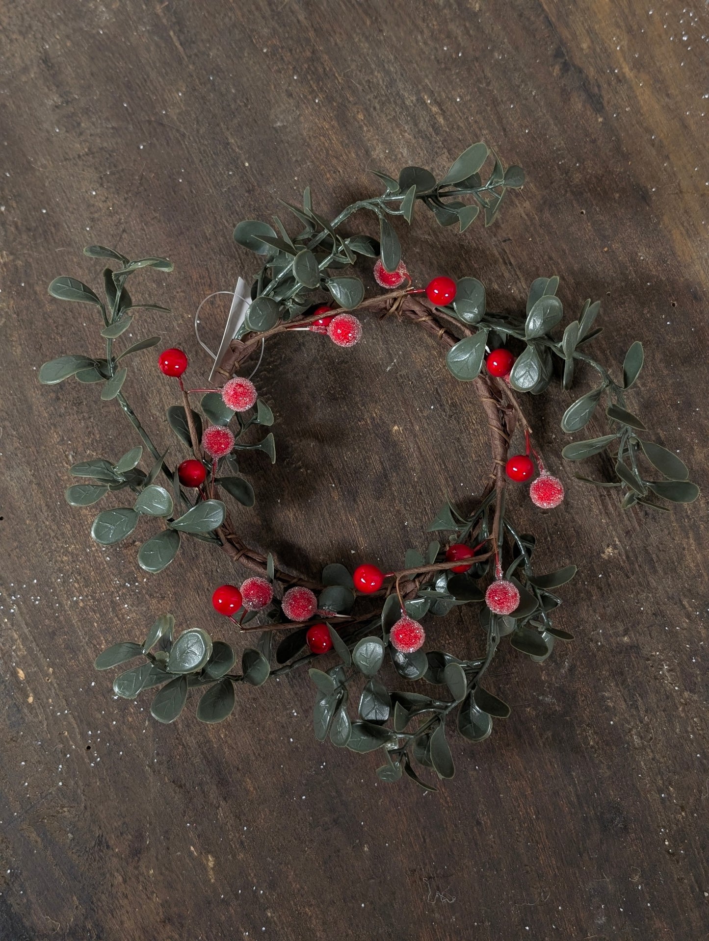 Kransje mistletoe kunst - 10cm