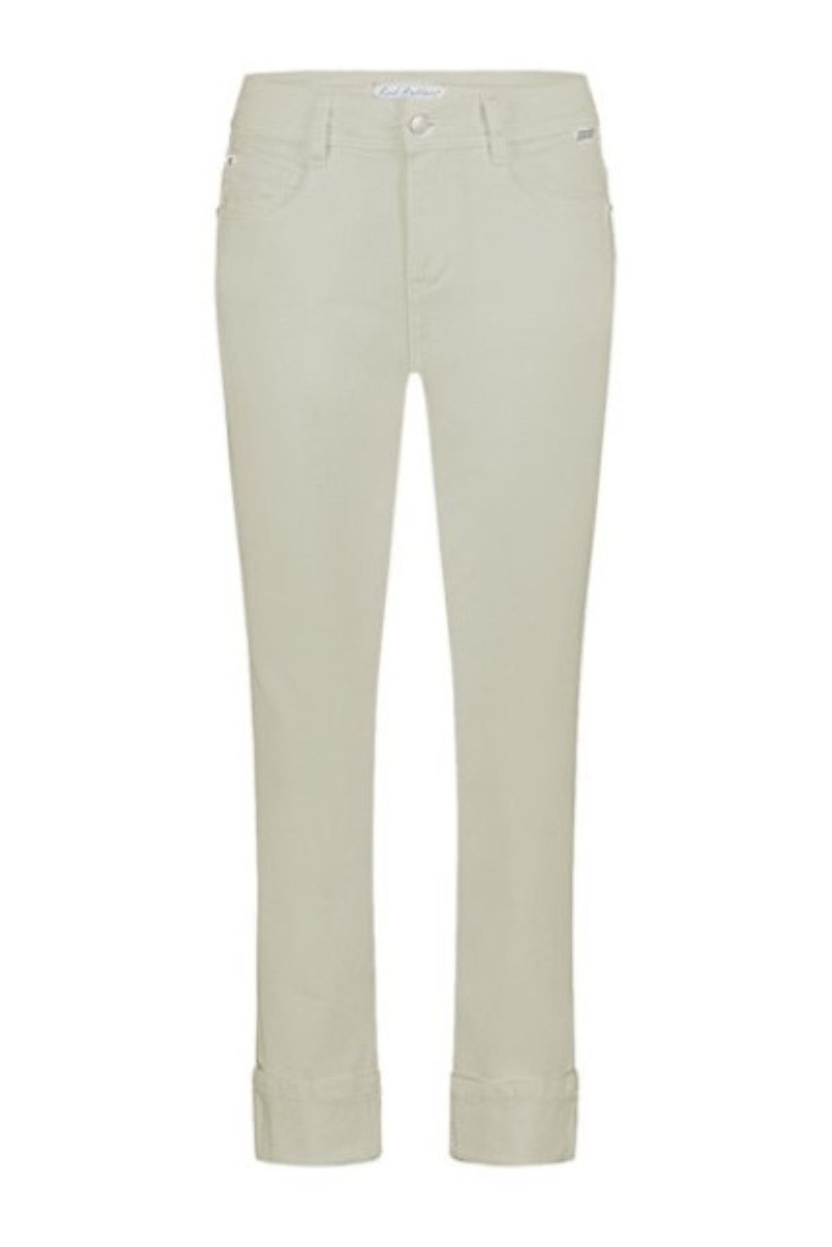 Kate Red Button denim & embroid - Pearl