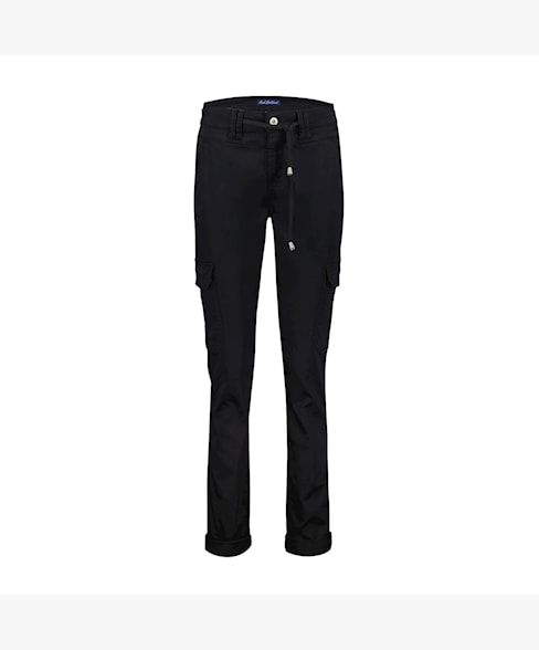 Red Button Cargo Jog Colour - Black