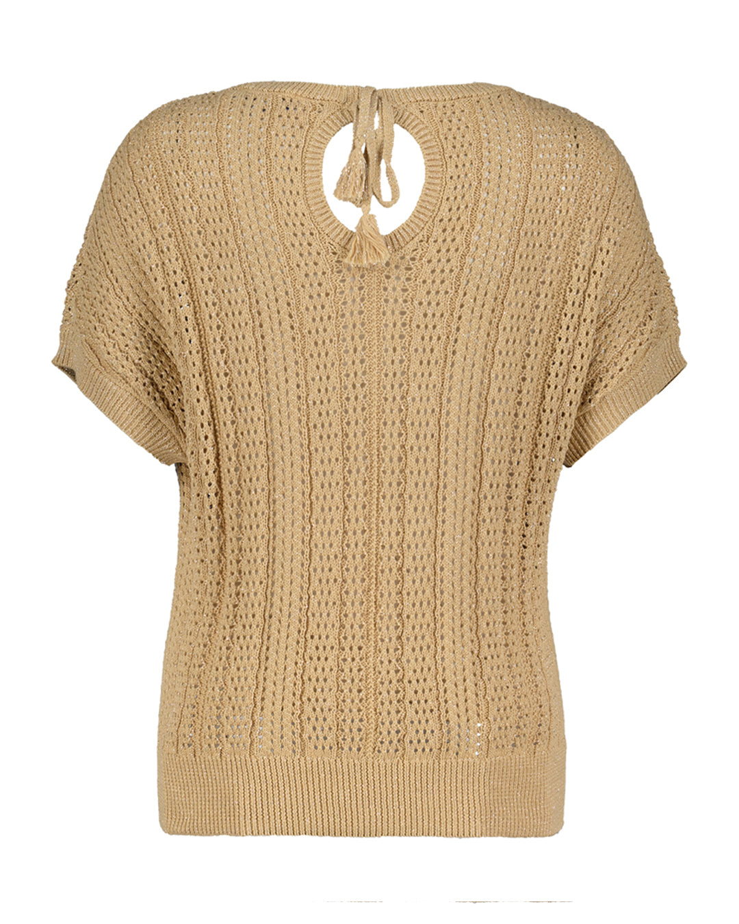 Red button Jerry lurex ajour - Desert