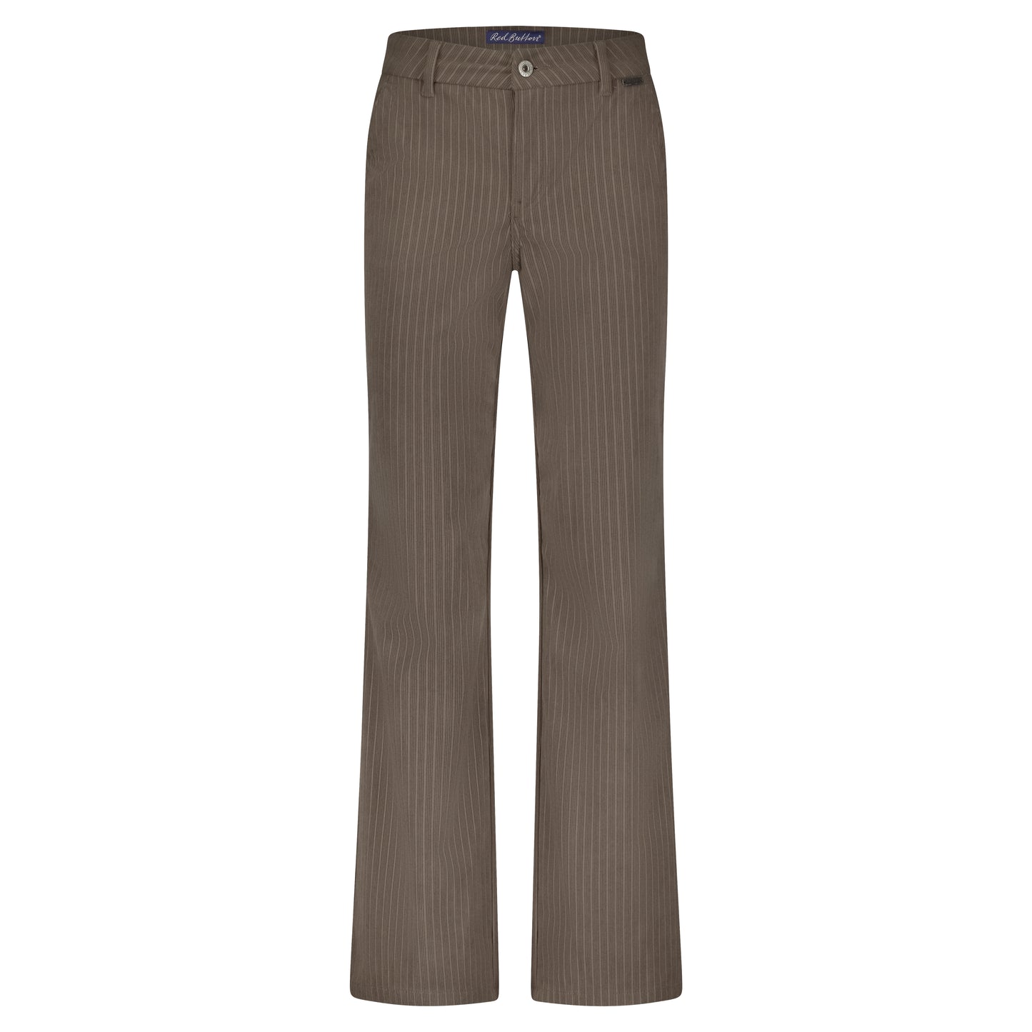 Red Button Claudette Pinstripe Rib L33 - Mud