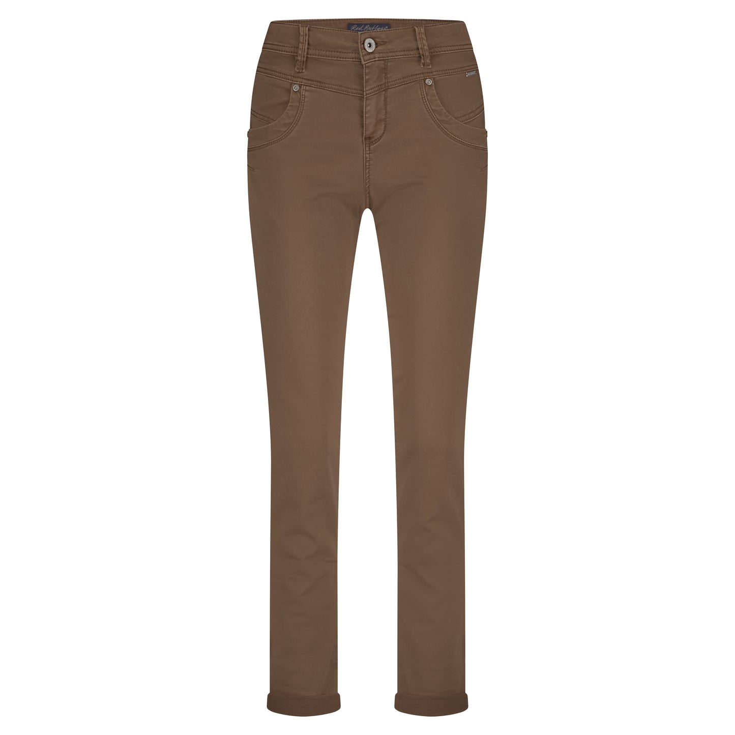 Red Button Relax Jog Colour Mid Brown