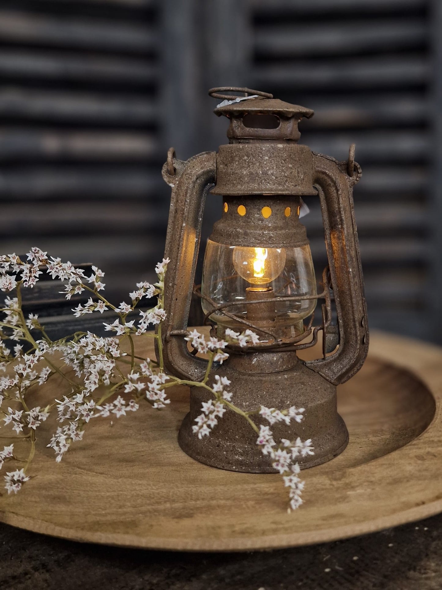LED Olielamp - Roest Bruin