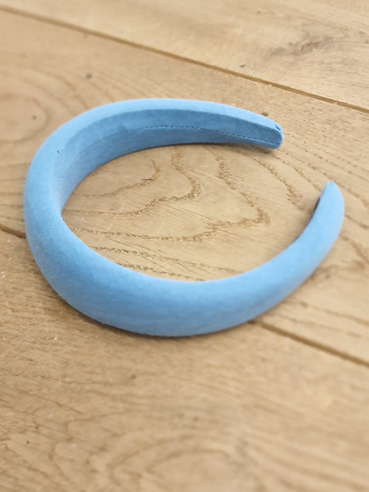 Headband subtle print - Blauw