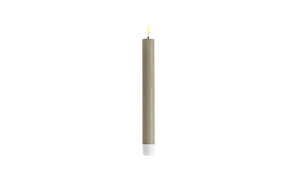Sand LED dinner candle 7,5x24 set van 2
