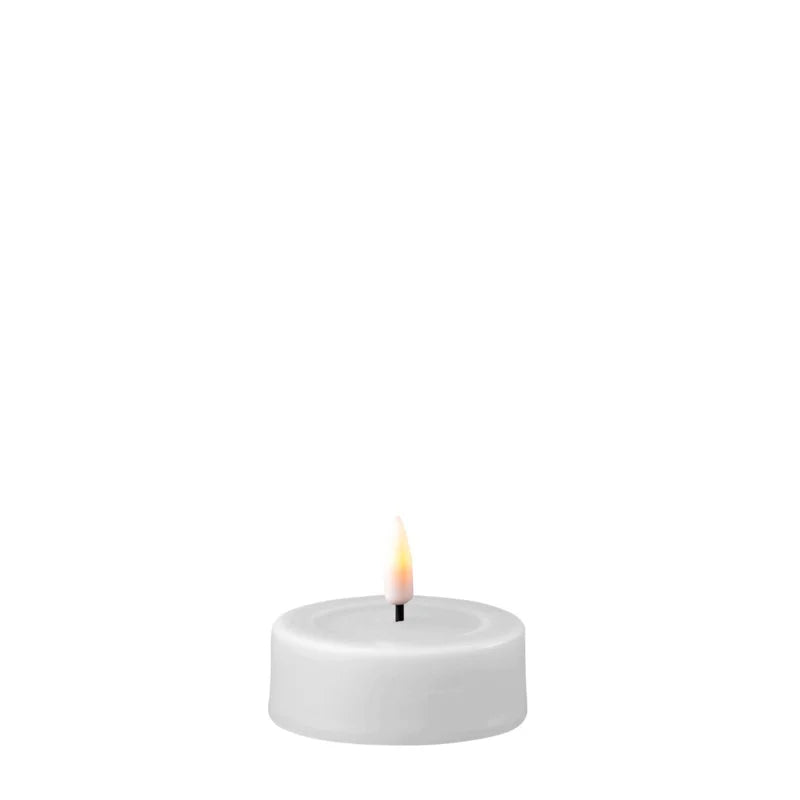 White LED tealight candle 4.1x4,5 set van 2