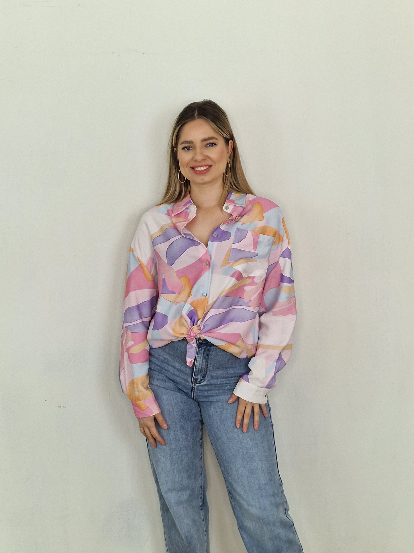 San blouse - Pastel