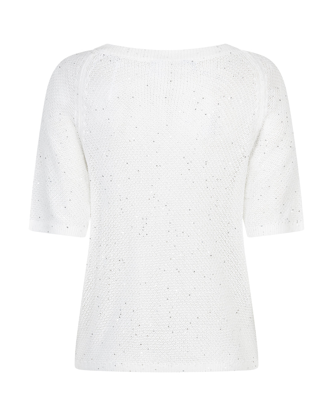 Red Button sweet sequins - Off white