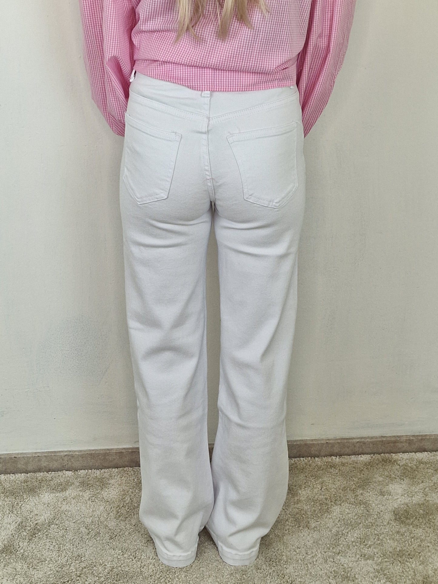 Monday straight leg jeans Joelle - Wit