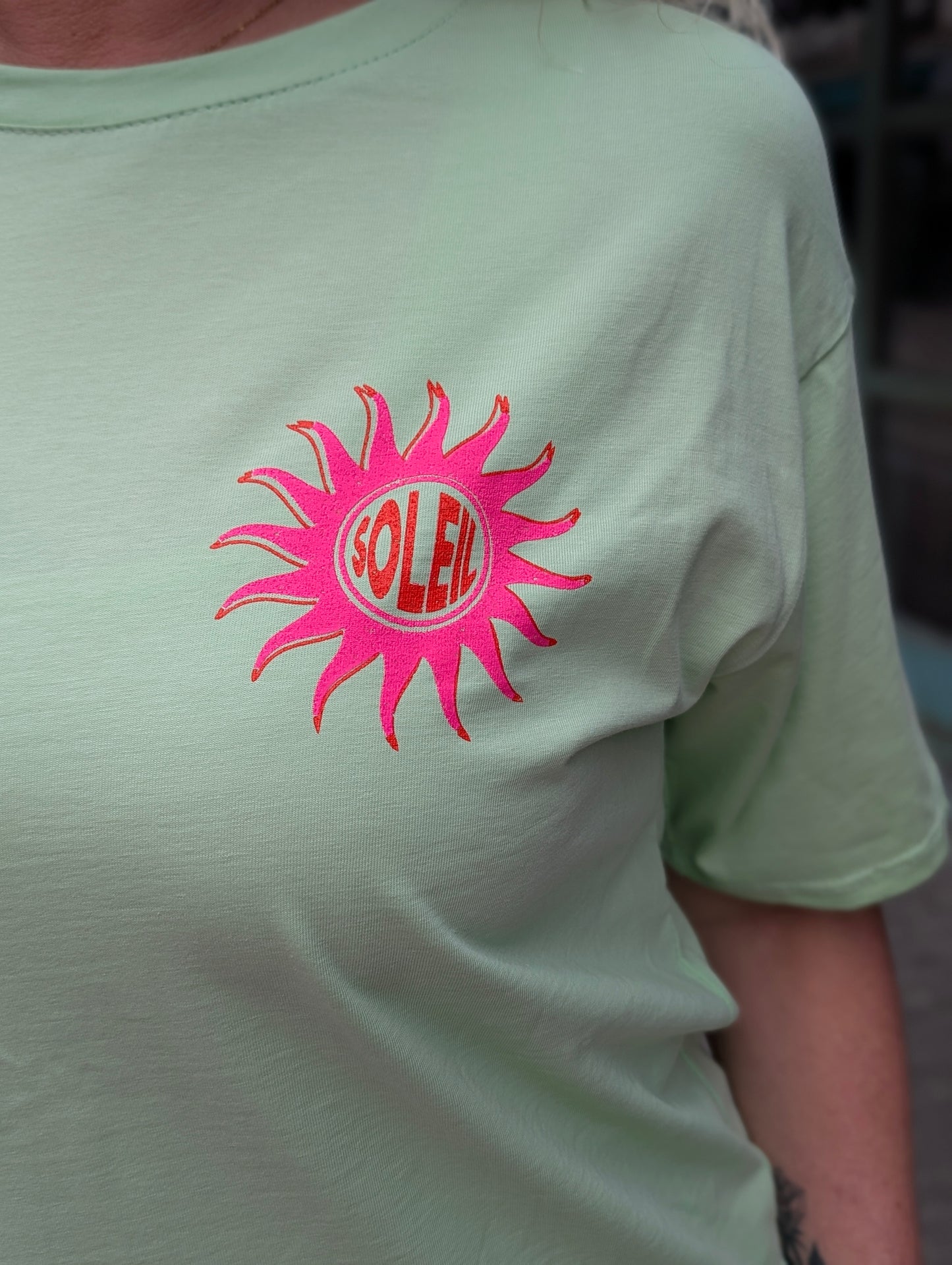 Paradise soleil shirt - Groen