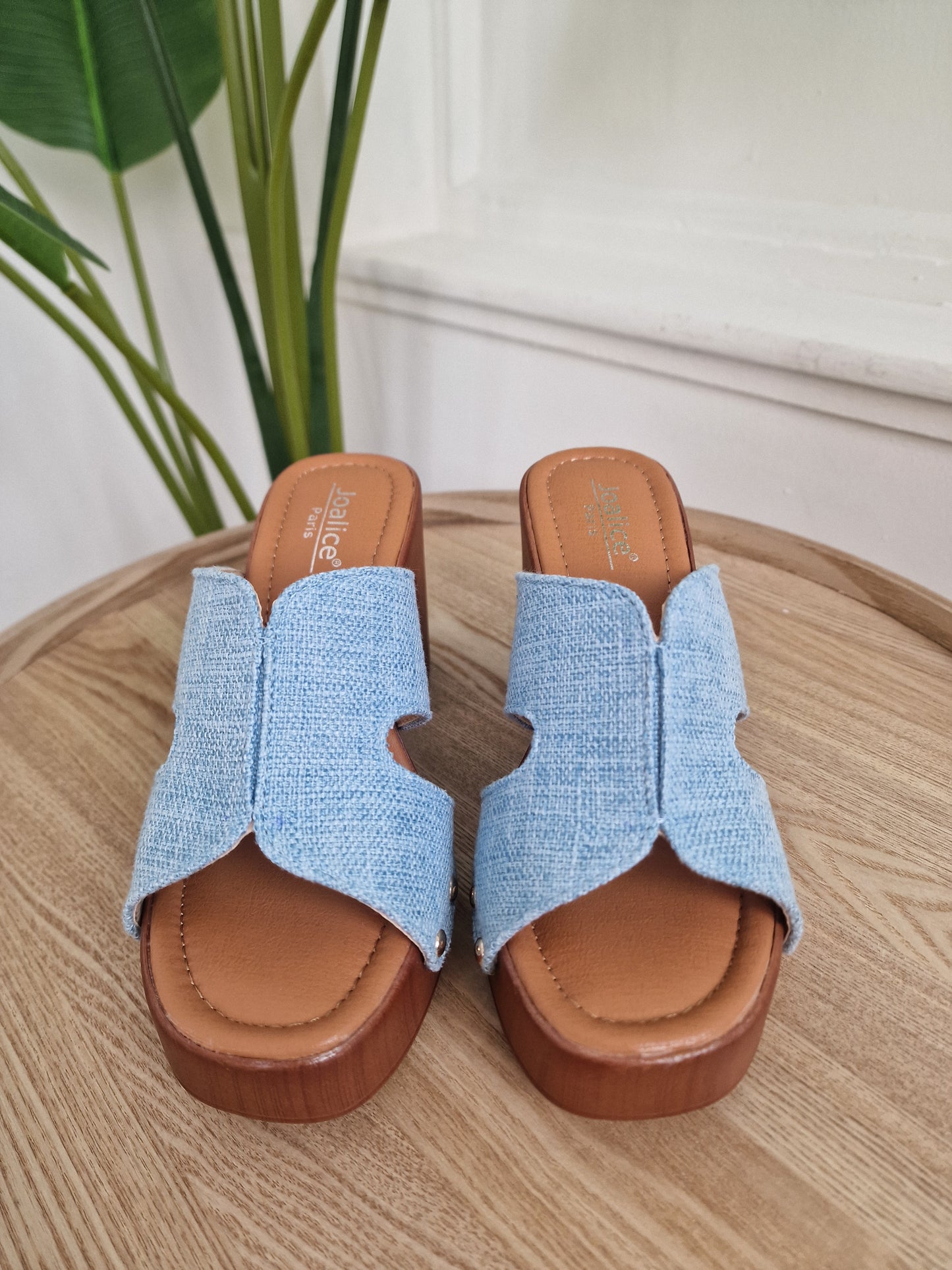 Floor klomp - Jeans blauw