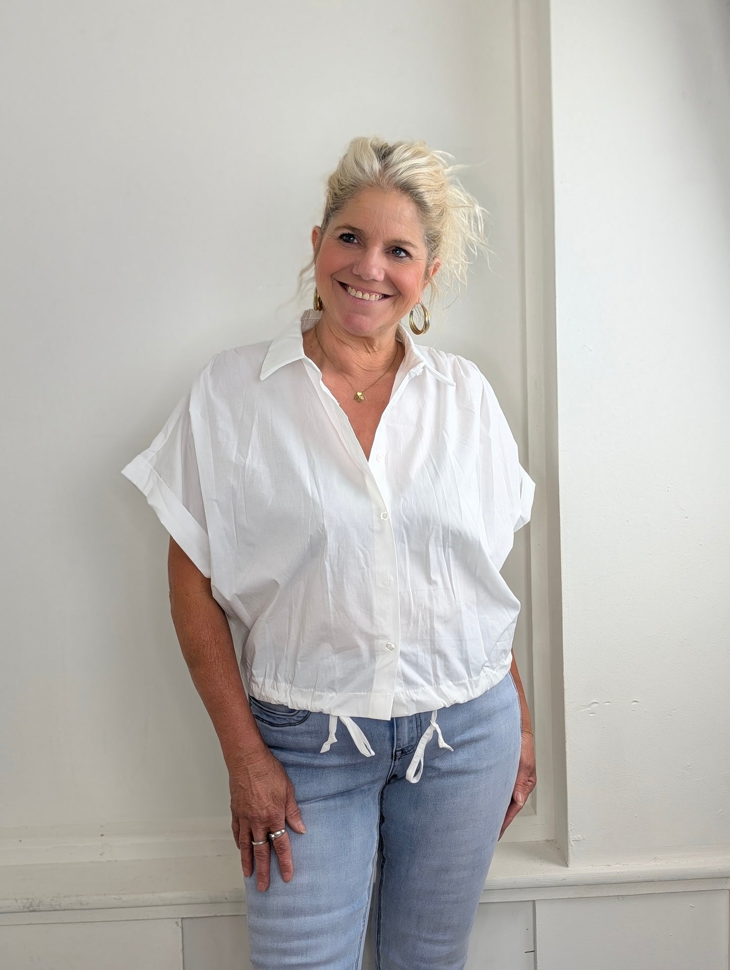 Kathleen blouse - Wit