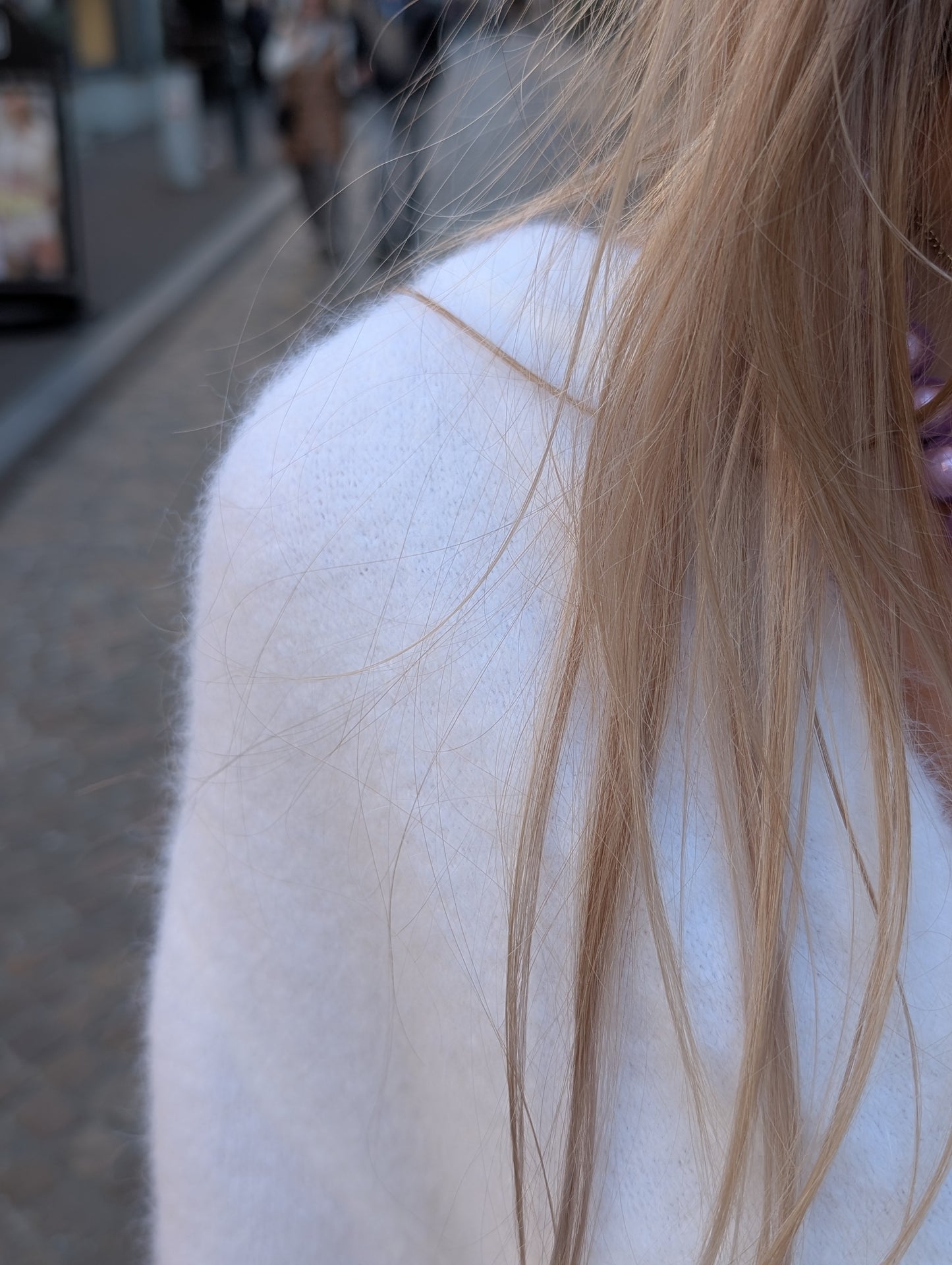 Liselot kort vest - Off white