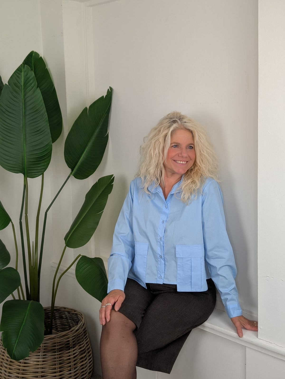 Bady blouse - Licht blauw