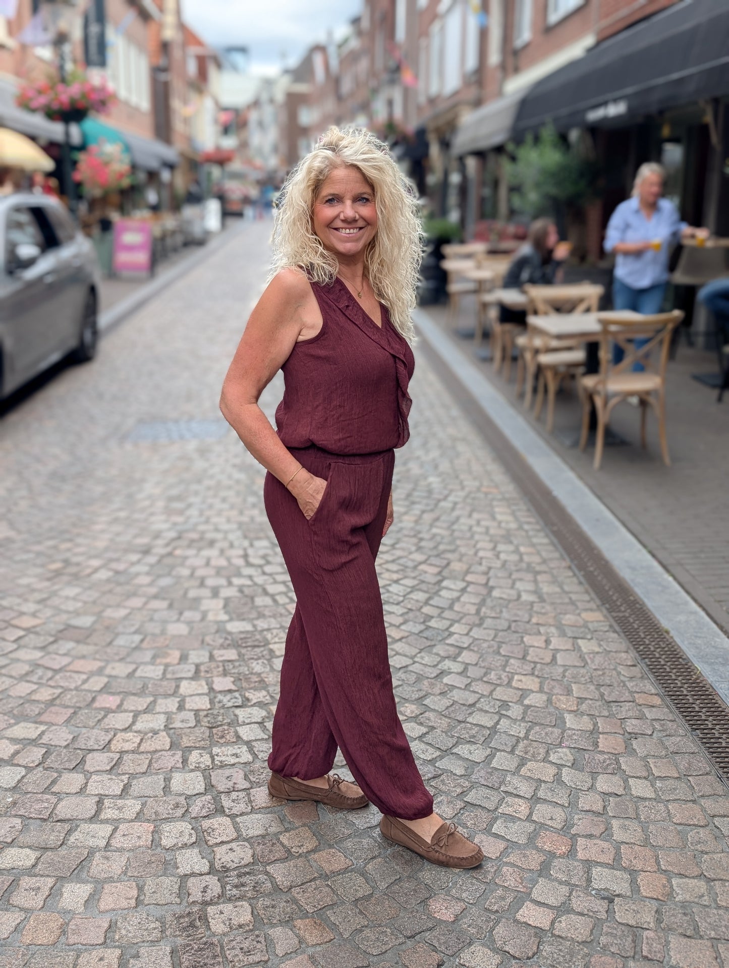 Bibara ballon broek - Bordeaux
