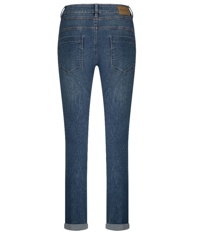 Red Button relax d stone used high rise regular fit tapered legs