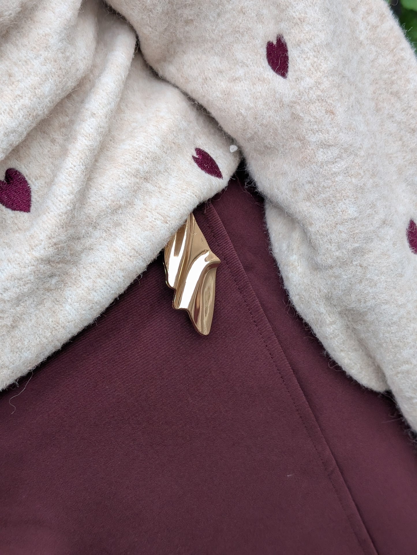 Skort Kimmy - Bordeauxrood